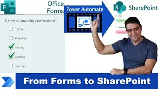 Sending multi-select choice from office forms to SharePoint