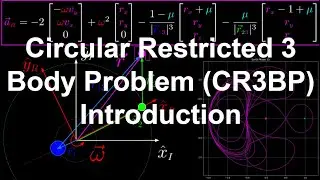 Circular Restricted 3 Body Problem (CR3BP) Introduction | Orbital Mechanics with Python 52