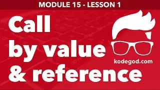 Module 15 - Lesson 1 ► Call by value and call by reference [Learn Programming]