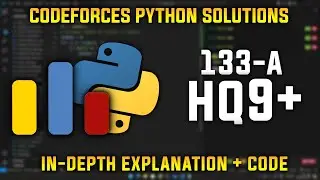 133A | HQ9+ | Codeforces Python Solutions | Explanation + Walkthrough