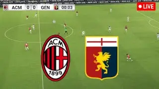 🔴in diretta : Milan vs Genoa | Serie A 24/25