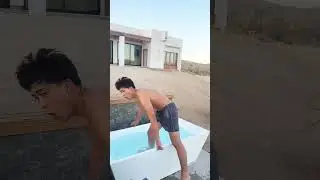 FREEZING Ice Bath Challenge 🥶