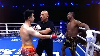 Chinese Cocky Kung Fu Master ANGERS Buakaw