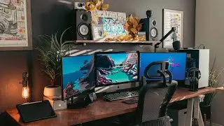 Graphic Designer & Video Editor Work From Home Setup