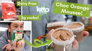 KETO CHOC ORANGE MOUSSE! - Dairy Free & just 4 ingredients!