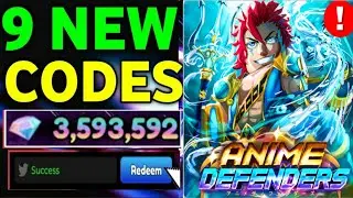 ANIME DEFENDERS CODES SEPTEMBER 2024 | ROBLOX ANIME DEFENDERS CODES 2024 | CODE FOR ANIME DEFENDERS