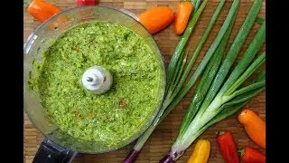 Caribbean Green Seasoning -The Ultimate Marinade | CaribbeanPot.com