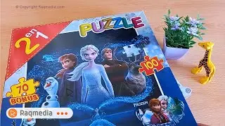 🧩🔥 Jigsaw Puzzle Cardboard 2In1 Unboxing 😍 How to Solve It ✅