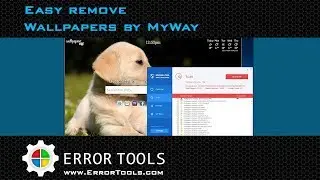 How to remove wallpapers.myway.com - Wallpapers By MyWay