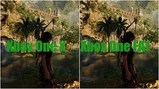 Shadow Of The Tomb Raider Xbox One X VS Xbox One FAT Graphics