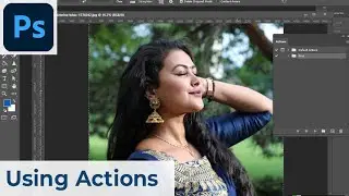 Using Actions in Photoshop