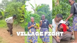 THE VILLAGE FIGHT Fighting scenes Nigerian movies be like.