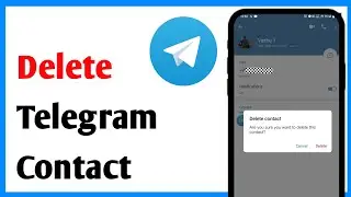 Telegram Account Se Contact Kaise Delete Kare