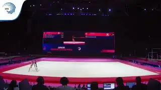 Antonia DUTA (ROU) - 2018 Artistic Gymnastics Europeans, junior floor final