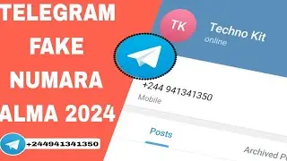 Telegram Fake Numara Alma 2024 Güncel Sms onay