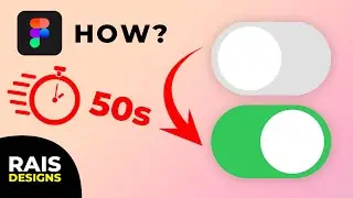 Create Simple Toggle Switch in 50 Seconds (Figma Tutorial)