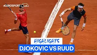 Djokovic & Ruud Battle For The Men's Singles Trophy! | Roland-Garros Highlights | Eurosport