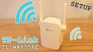 TP-Link TL-WA855RE Wi-Fi Extender • Unboxing Installation Configuration