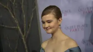 Millicent Simmonds Interview A Quiet Place Part 2 Red Carpet Premiere