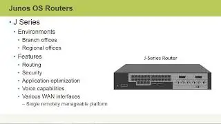 03 Junos  OS Routers