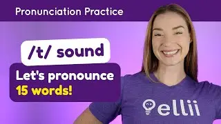 Practicing /t/ – English Pronunciation Lesson (Part 2)