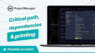 Critical Path, Dependencies & Printing — Planning With the Gantt Chart