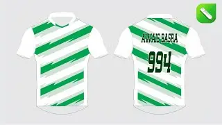 FootBall T Shirt Design In Coel Draw | Sublimation  Design CorelDrawT Shirt Vector Design | 2024