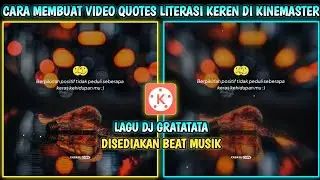 Cara Membuat Video Quotes Literasi 30 Detik Keren Di Kinemaster Efek Partikel Dan Klip Grafis Keren