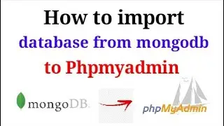 how to import database from mongodb to phpmyadmin || in hindi || priyog educational