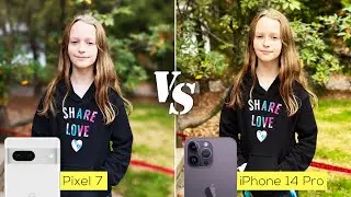 Pixel 7 versus iPhone 14 Pro camera comparison