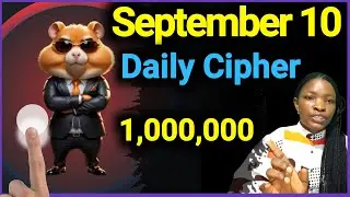 10 September Hamster Kombat Daily Cipher Code  Today