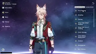 JIAOQIU ALL VOICE LINES (ENGLISH)