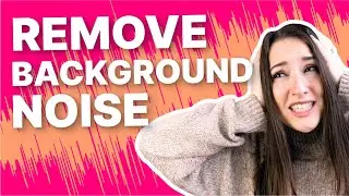 Background Noise Removal | IN 1 MINUTE!!!