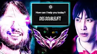 Imaqtpie uses CHATGPT to DISS DOUBLELIFT and gets MASTERS!