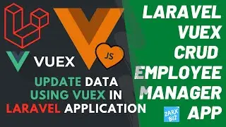 #5 employee management application using laravel, vuejs and vuex