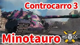 【WoT:Controcarro 3 Minotauro】ゆっくり実況でおくる戦車戦Part1425 byアラモンド