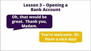 3.  Opening a Bank Account