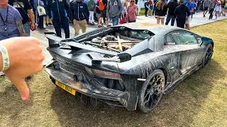 Idiot RUINS Lamborghini Aventador SVJ Off Roading