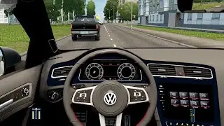 City Car Driving - Volkswagen Golf 7.5 GTI | Street Racing