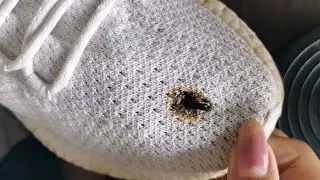 How to sew sneakers into mesh