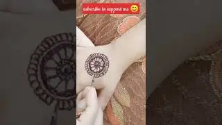 #kidsmehndi #easymehandi #goltikkimehndi
