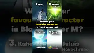 Pick Your Favourite Character! 