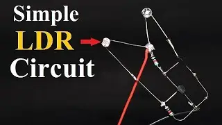 Simple LDR Project, Simple LDR Circuit, LDR Project #science #technology