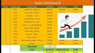 Extreme Excel Tips : Click checkbox to highlight row (row color change)