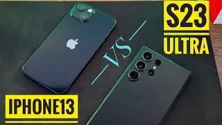 Samsung Galaxy S23 ULTRA VS iPhone 13 | Limba Română