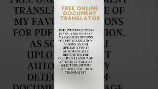 Websites to Translate PDF Files in Other Language 2