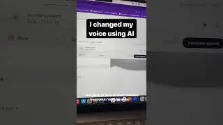 AI to change your voice - Ansh Mehra