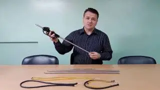 Hawaiian sling (polespear) with trigger