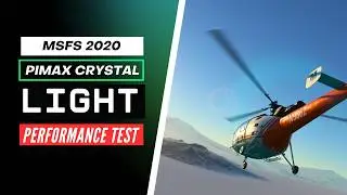 MSFS 2020 VR PERFORMANCE TEST | 4090 | I9 14900K | Pimax Crystal Light