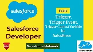 Trigger, Trigger Events, Trigger Context Variable in Salesforce